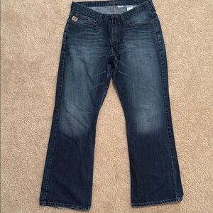 Vintage Cinch Blue Relaxed Jeans with Classic Denim Style